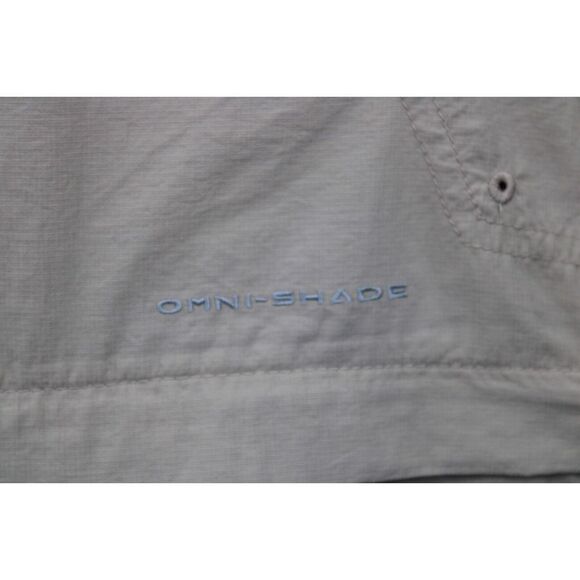 Columbia Women's Aruba Convertible Pant Khaki Fossil Omni Shade 30 Zip Off PFG M - Picture 3 of 7
